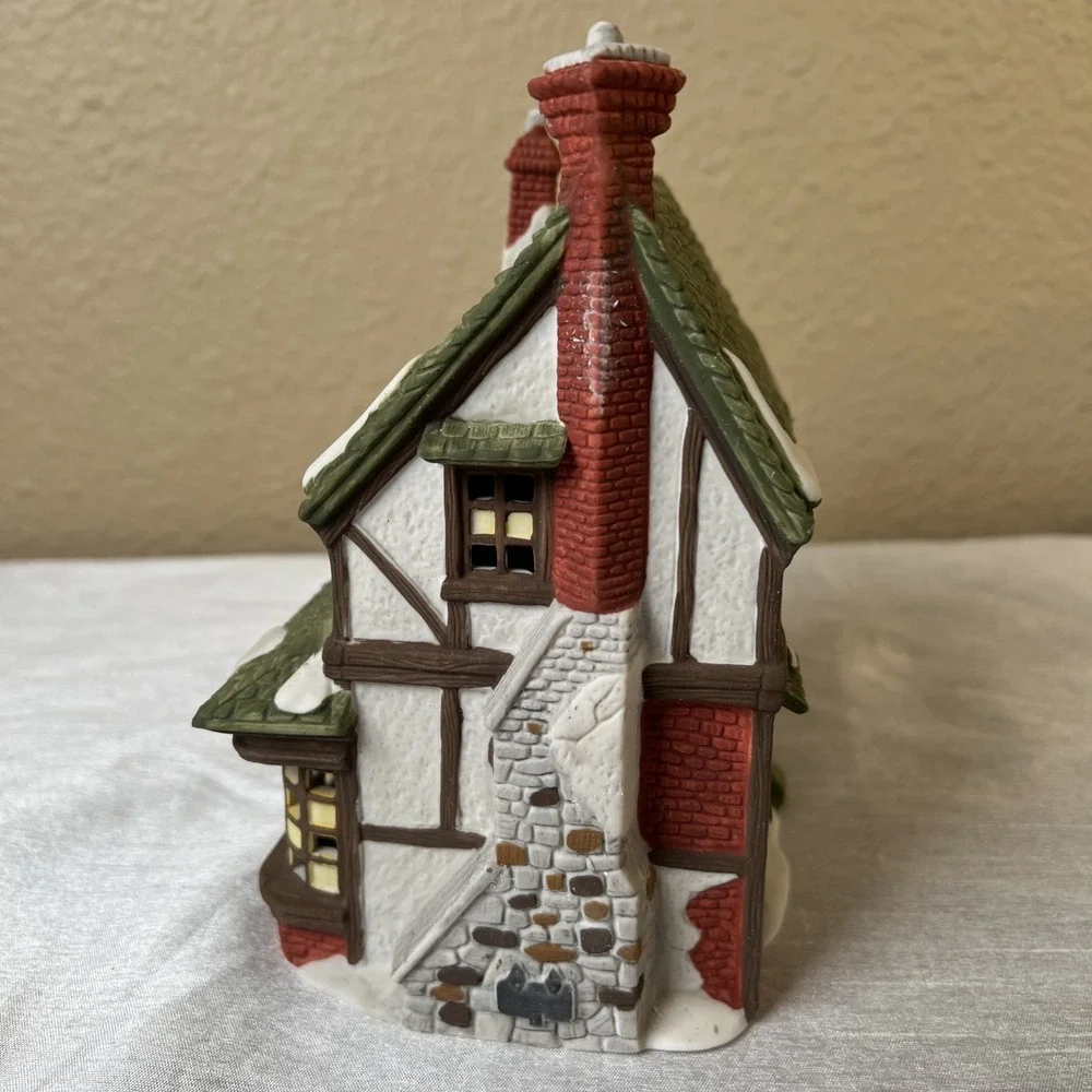 Vtg 1988 Dept 56  T. Wells Fruit And Spice Shop Heritage Village Collection 5924